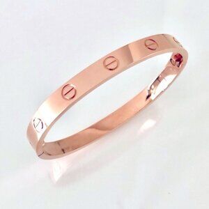Rose Gold Screw Bracelet Classic Model